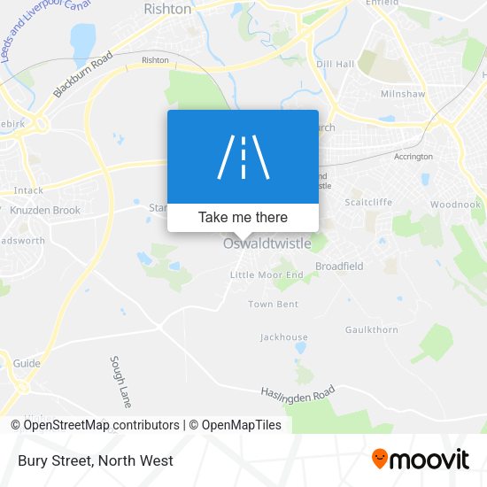Bury Street map