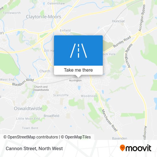 Cannon Street map