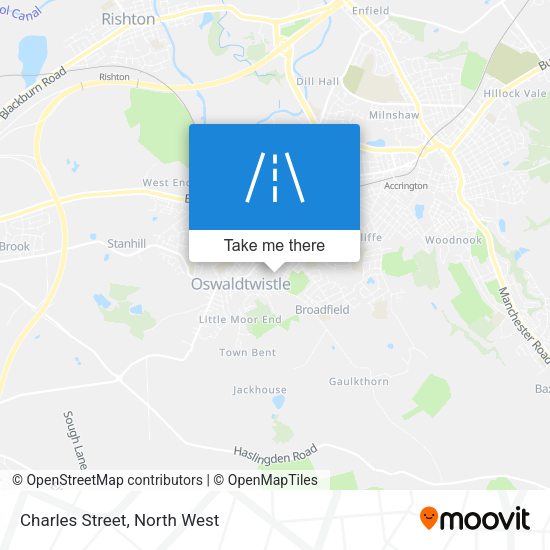 Charles Street map