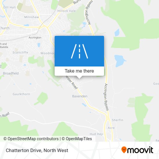 Chatterton Drive map