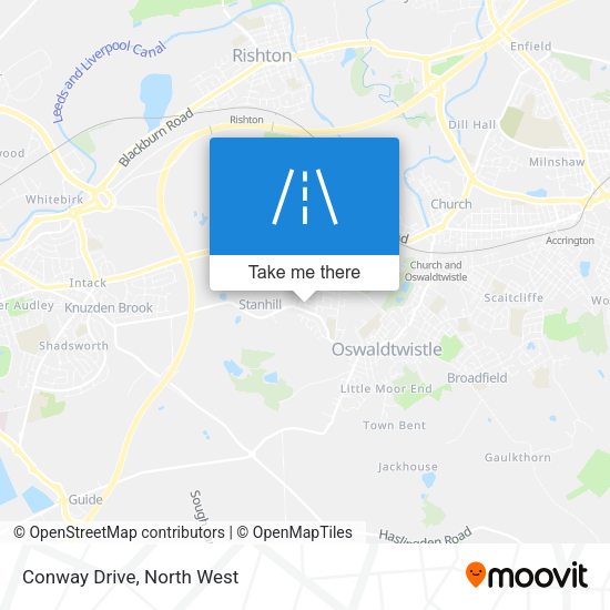 Conway Drive map