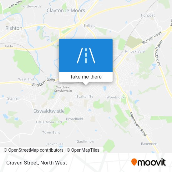 Craven Street map