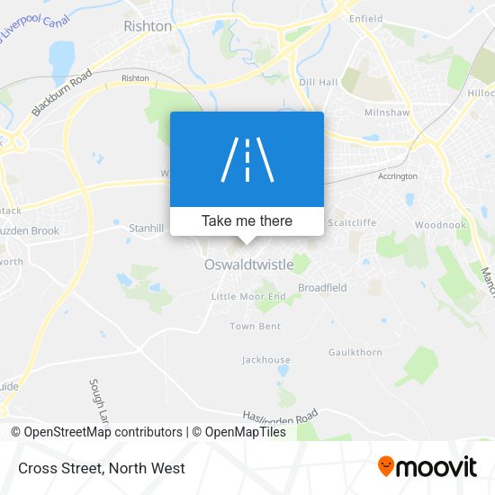 Cross Street map