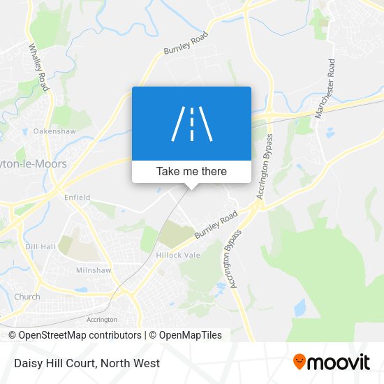 Daisy Hill Court map