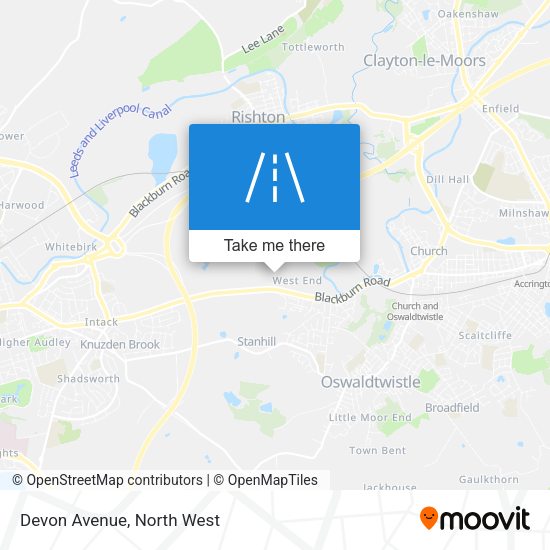 Devon Avenue map