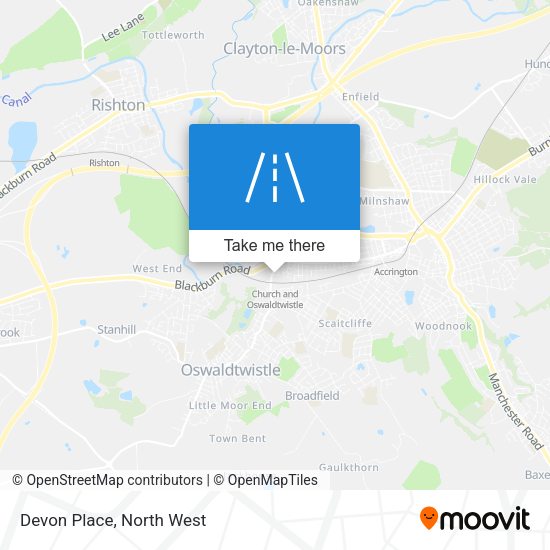 Devon Place map