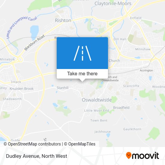 Dudley Avenue map