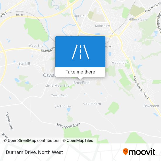 Durham Drive map