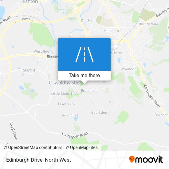 Edinburgh Drive map