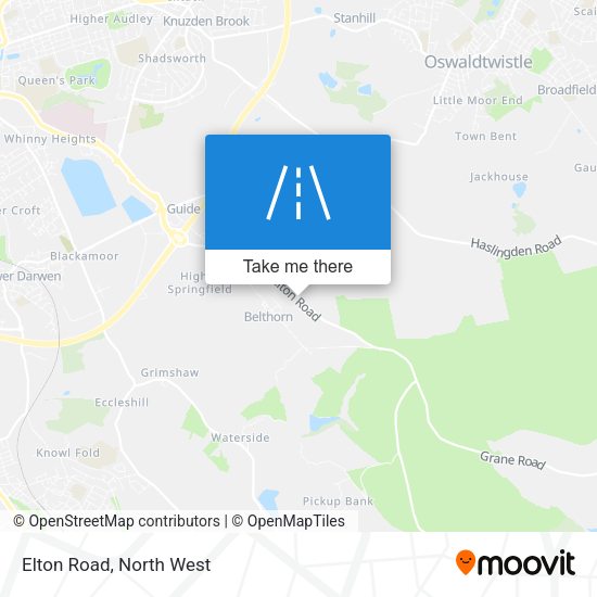 Elton Road map