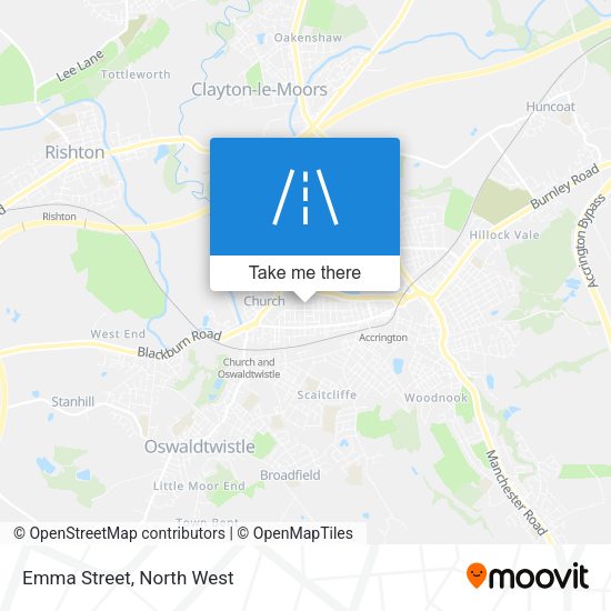 Emma Street map