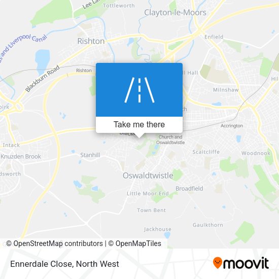 Ennerdale Close map