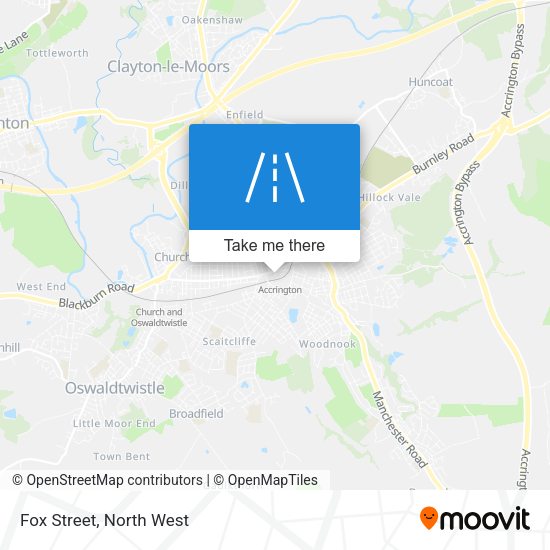 Fox Street map