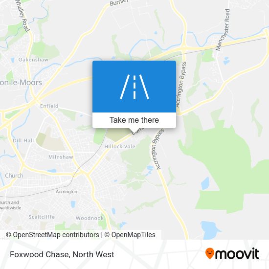 Foxwood Chase map