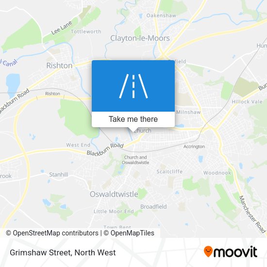 Grimshaw Street map