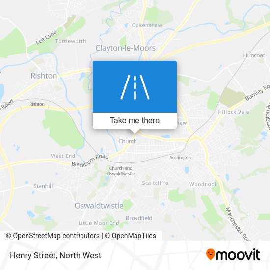 Henry Street map