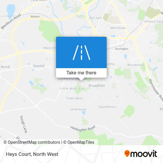Heys Court map