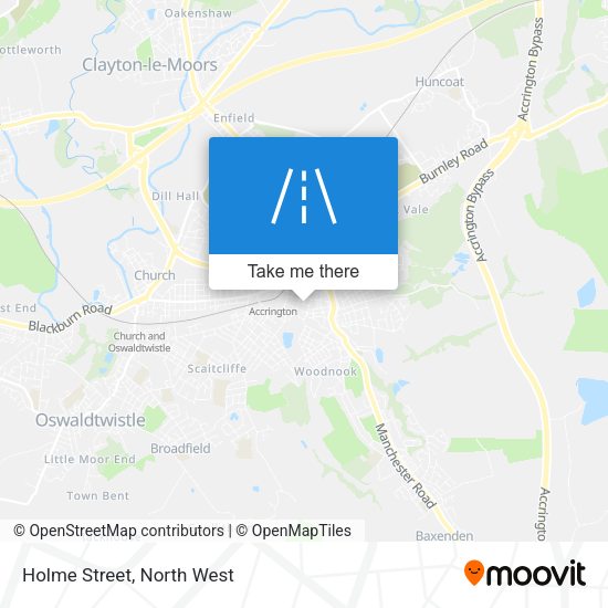 Holme Street map