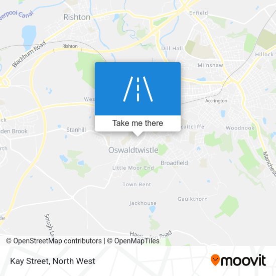 Kay Street map