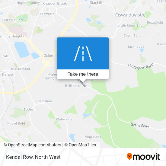 Kendal Row map