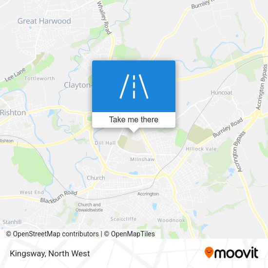 Kingsway map