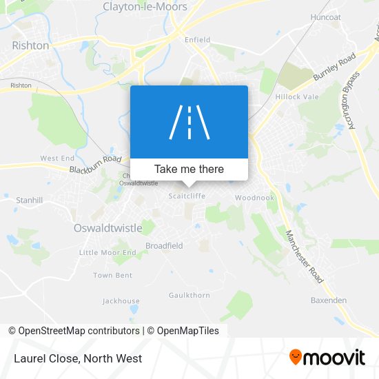 Laurel Close map