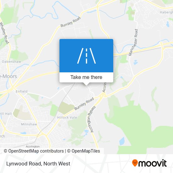 Lynwood Road map