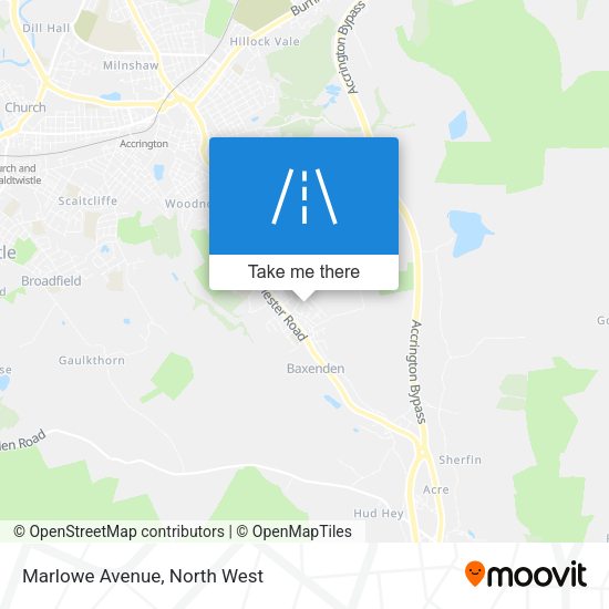 Marlowe Avenue map