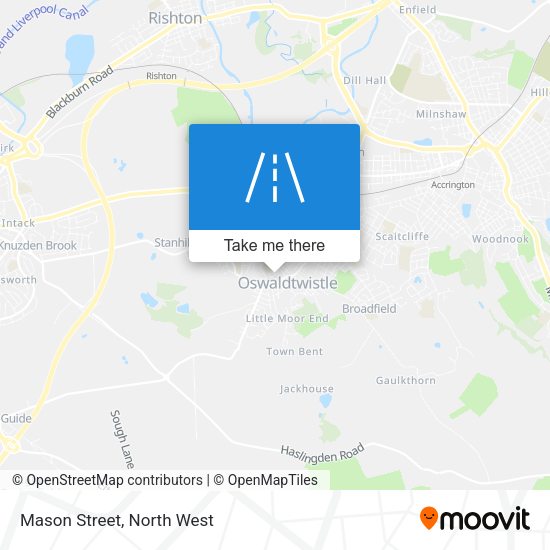 Mason Street map