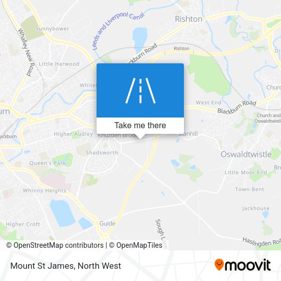 Mount St James map
