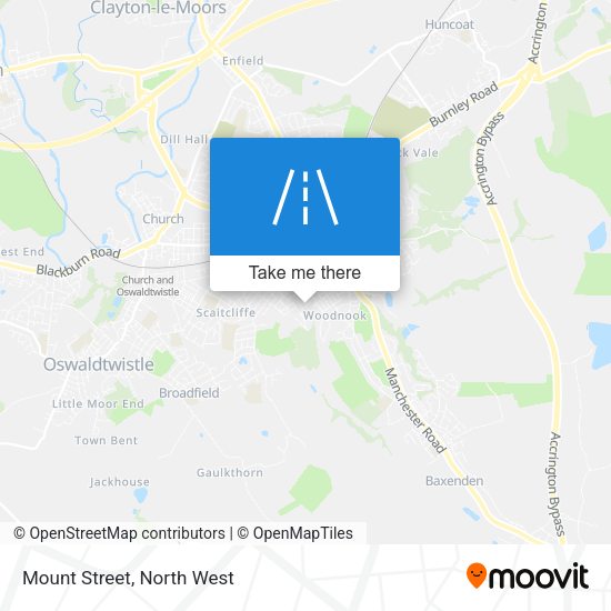Mount Street map