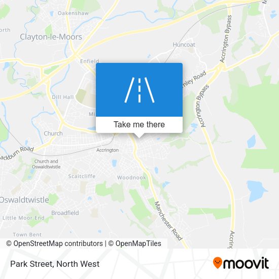 Park Street map