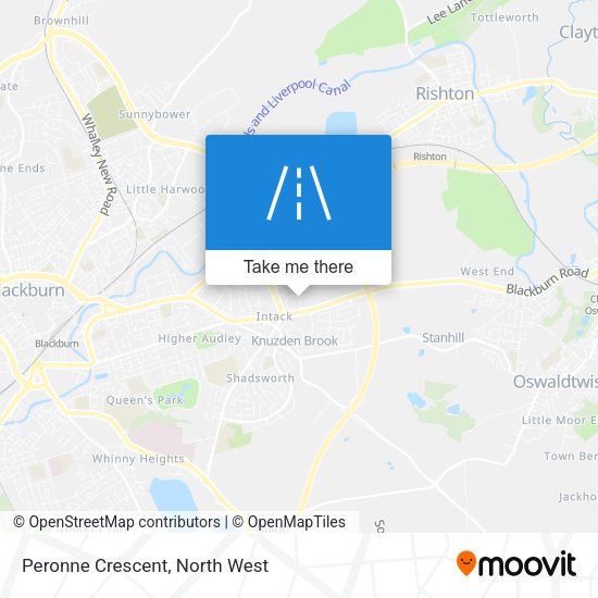 Peronne Crescent map