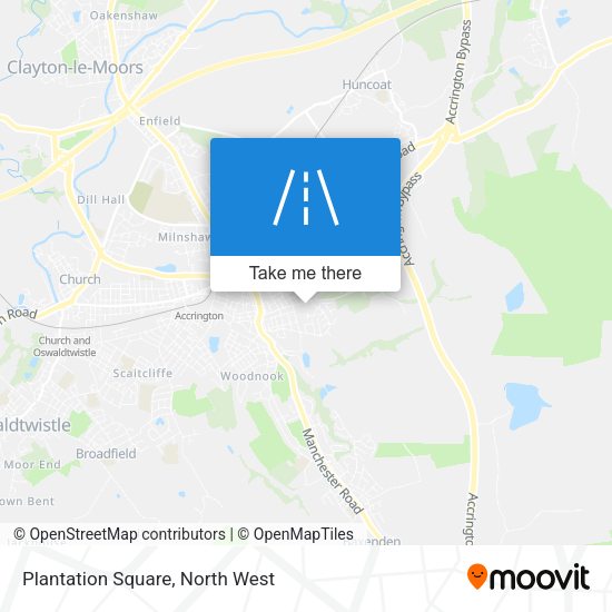 Plantation Square map