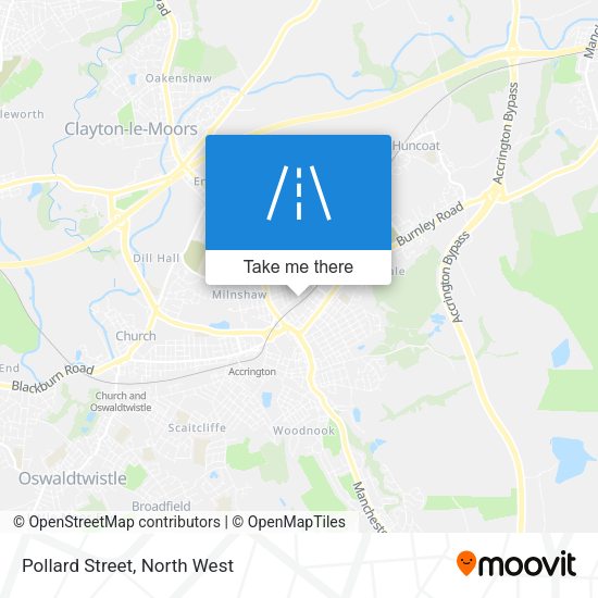 Pollard Street map