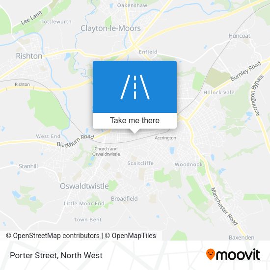 Porter Street map