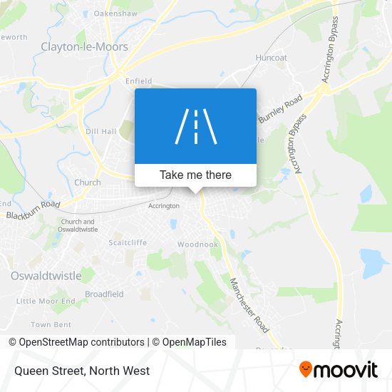Queen Street map