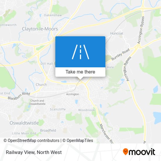 Railway View map