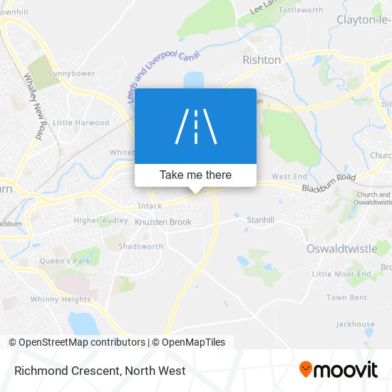 Richmond Crescent map