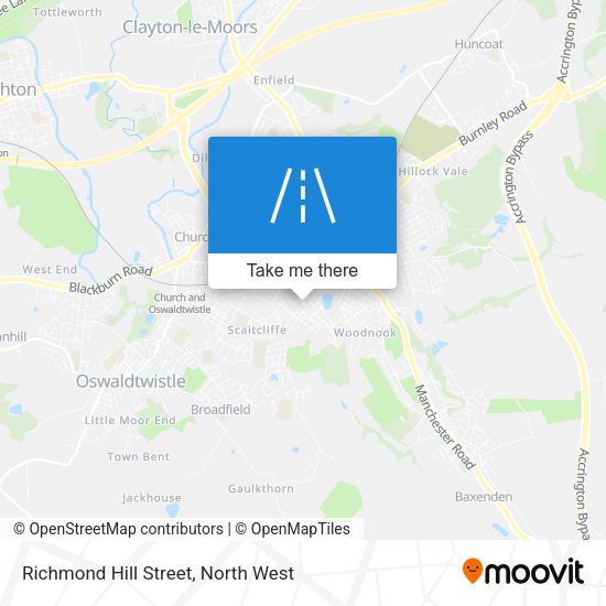 Richmond Hill Street map