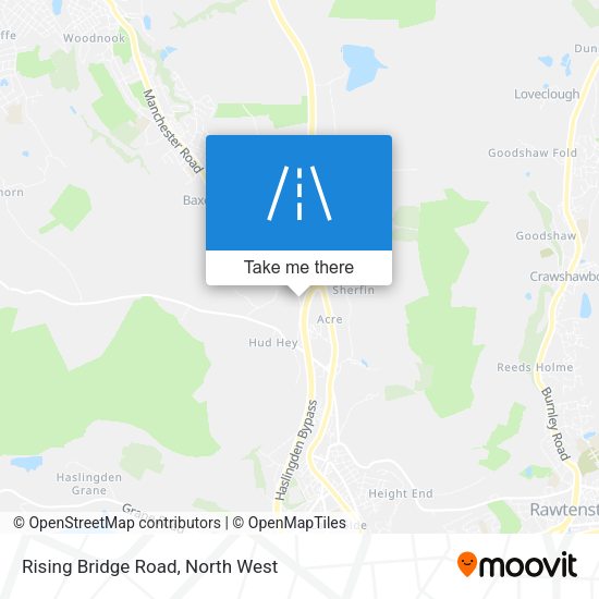 Rising Bridge Road map