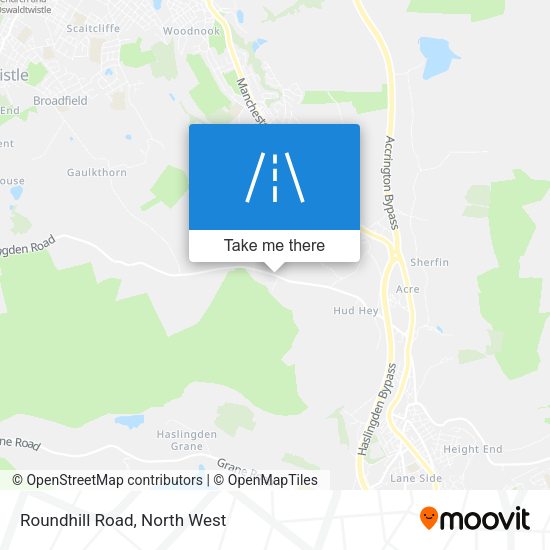Roundhill Road map