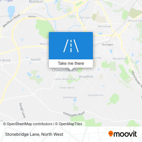 Stonebridge Lane map