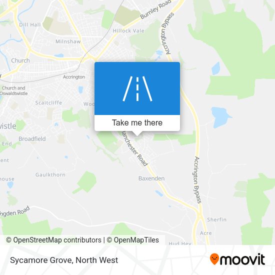 Sycamore Grove map