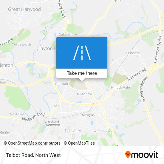 Talbot Road map