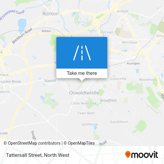 Tattersall Street map