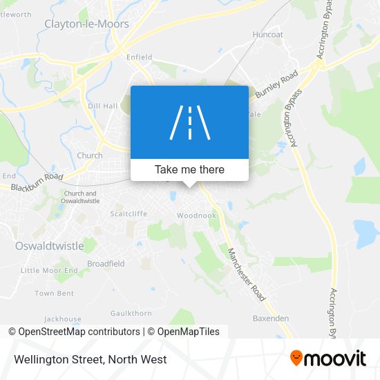 Wellington Street map