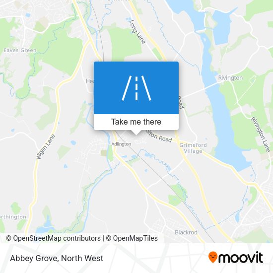 Abbey Grove map