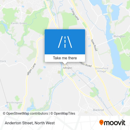 Anderton Street map