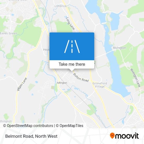 Belmont Road map